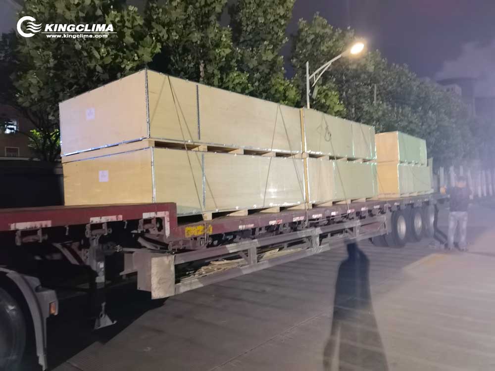 5 Sets of Wind360 Rooftop Bus Air Conditioner to Nigeria 